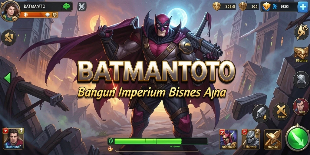 Tampilan gameplay <strong>BATMANTOTO</strong> yang menampilkan manajemen bisnis yang seru.
