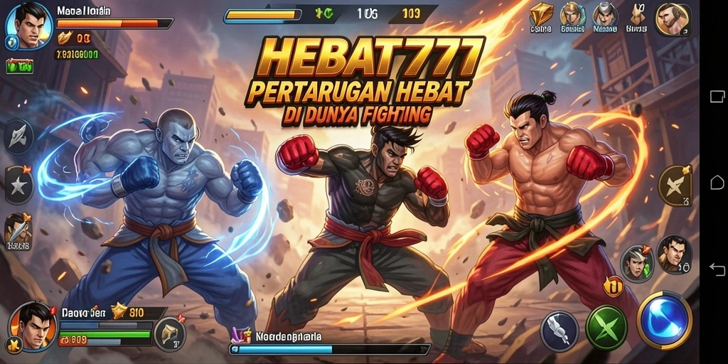 Tampilan gameplay <strong>HEBAT777</strong> yang penuh aksi dan seru.