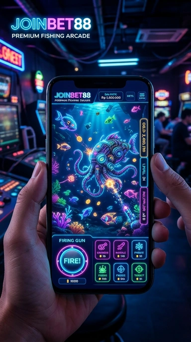 Tampilan awal aplikasi joinbet88 yang menarik dan informatif.